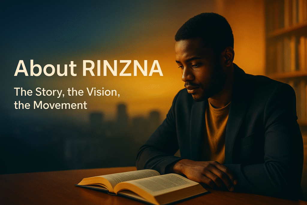 “Arinze Achebe — founder of RINZNA, empowering Africa through knowledge and innovation”