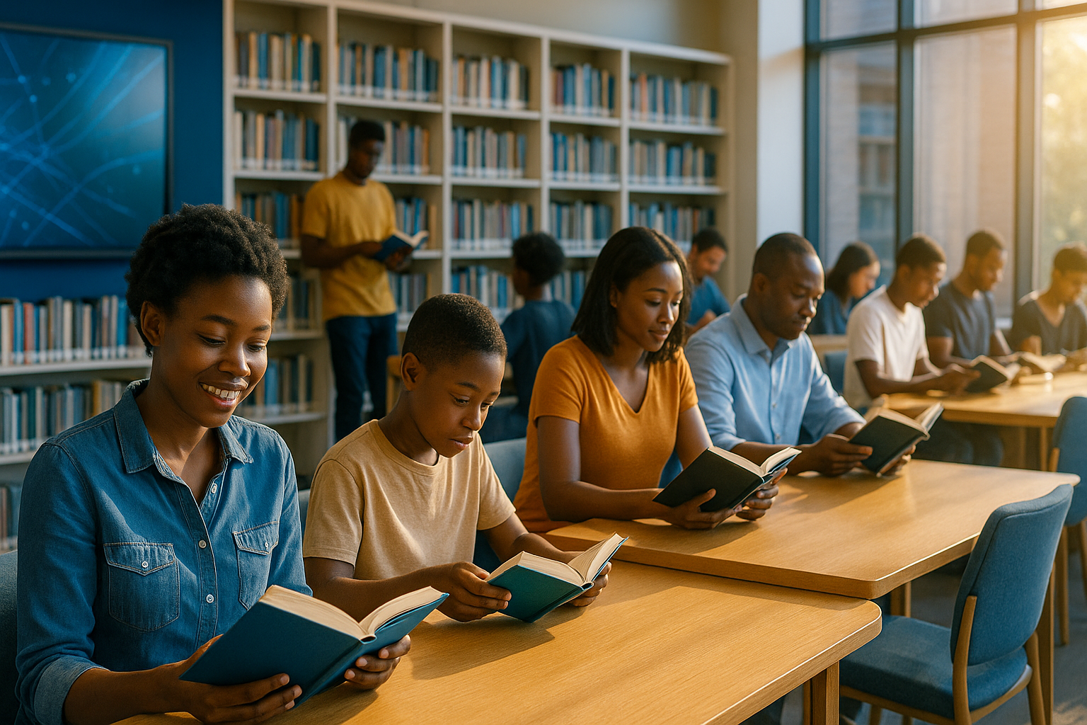 RINZNA Africa — building libraries and connecting minds