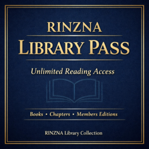 RINZNA Library Pass providing unlimited access to books, chapters, and members-only editions